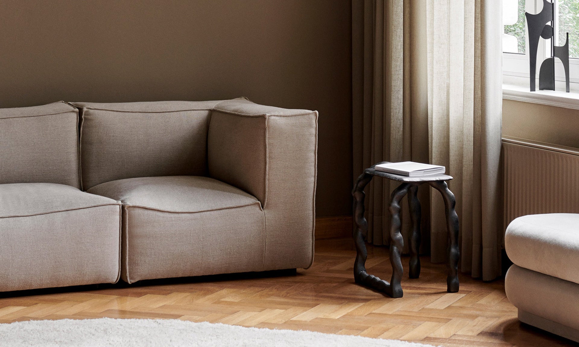 Behind the Catena Sofa