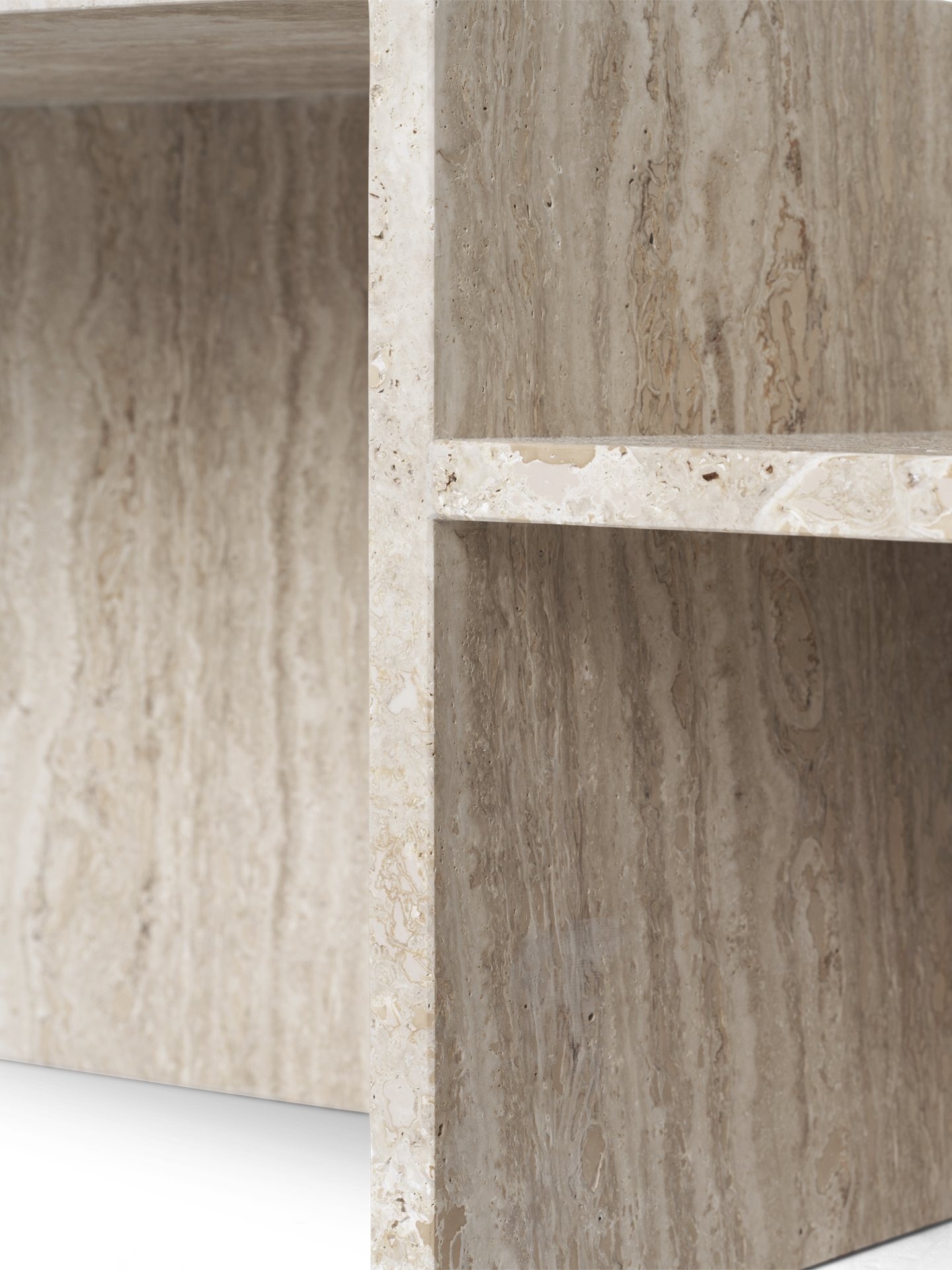 Distinct Coffee Table - Travertine