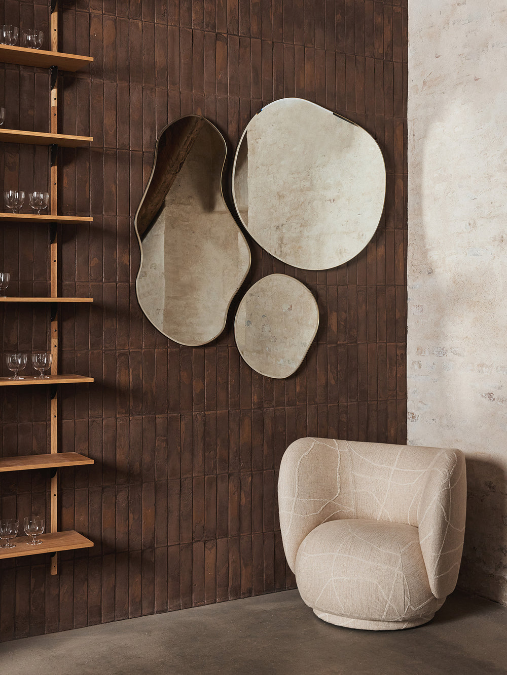 Pond Mirror - XL | Ferm Living