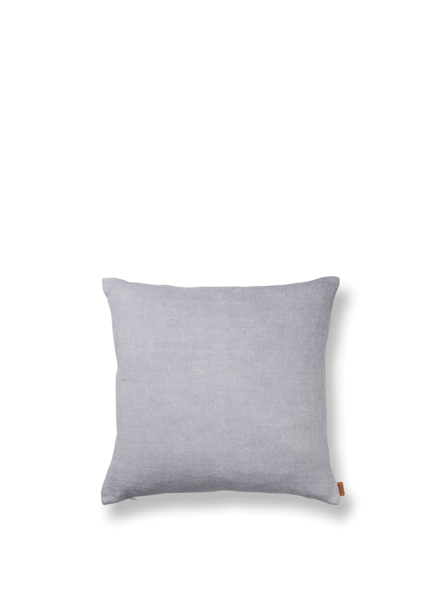 Ferm Living Heavy Linen Cushion In Blue