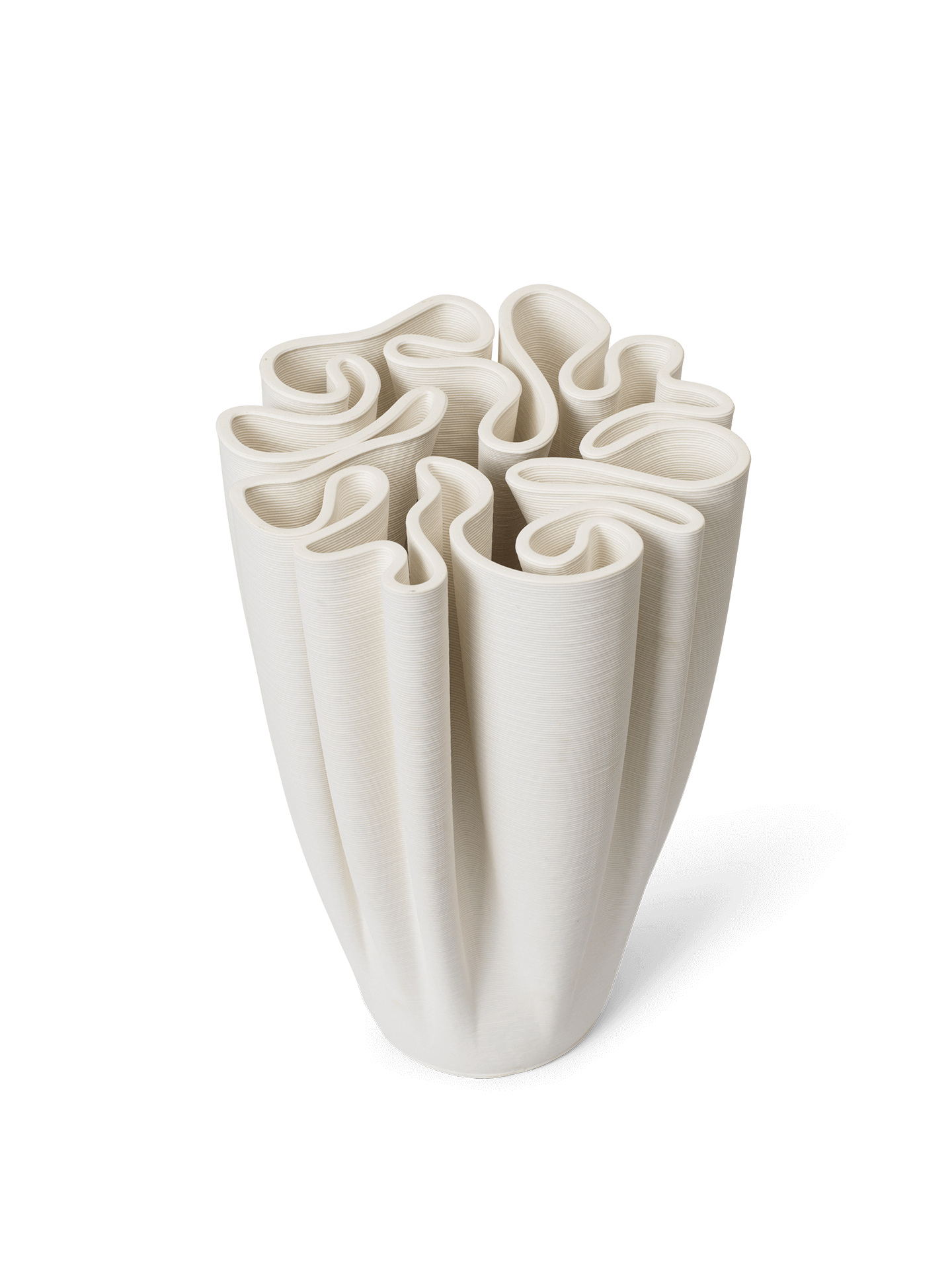 Dedali Vase - Large - Off-White