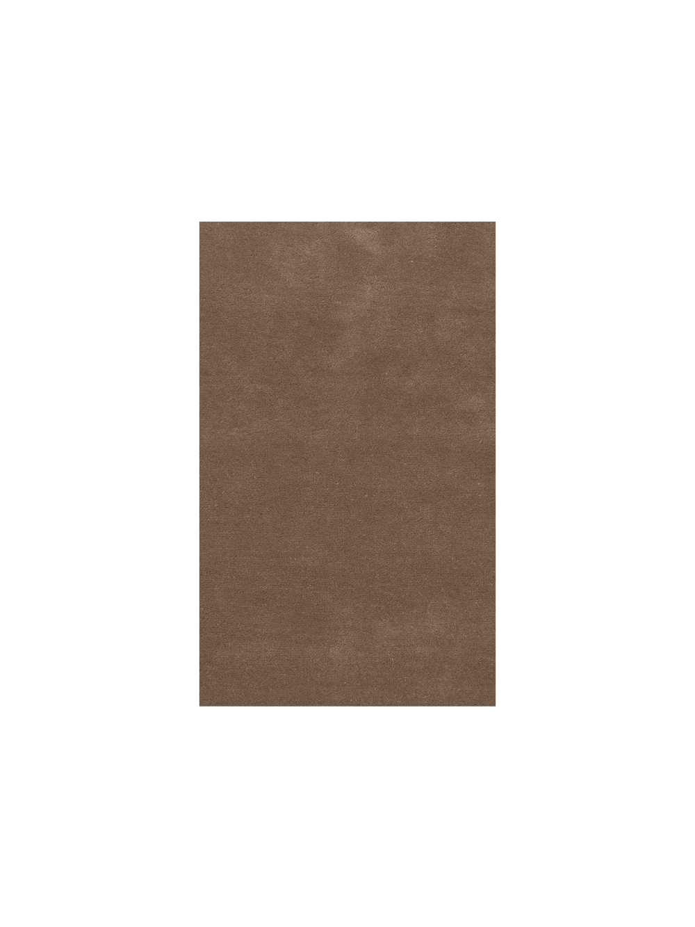 Stille Tufted rug sample in ash brown