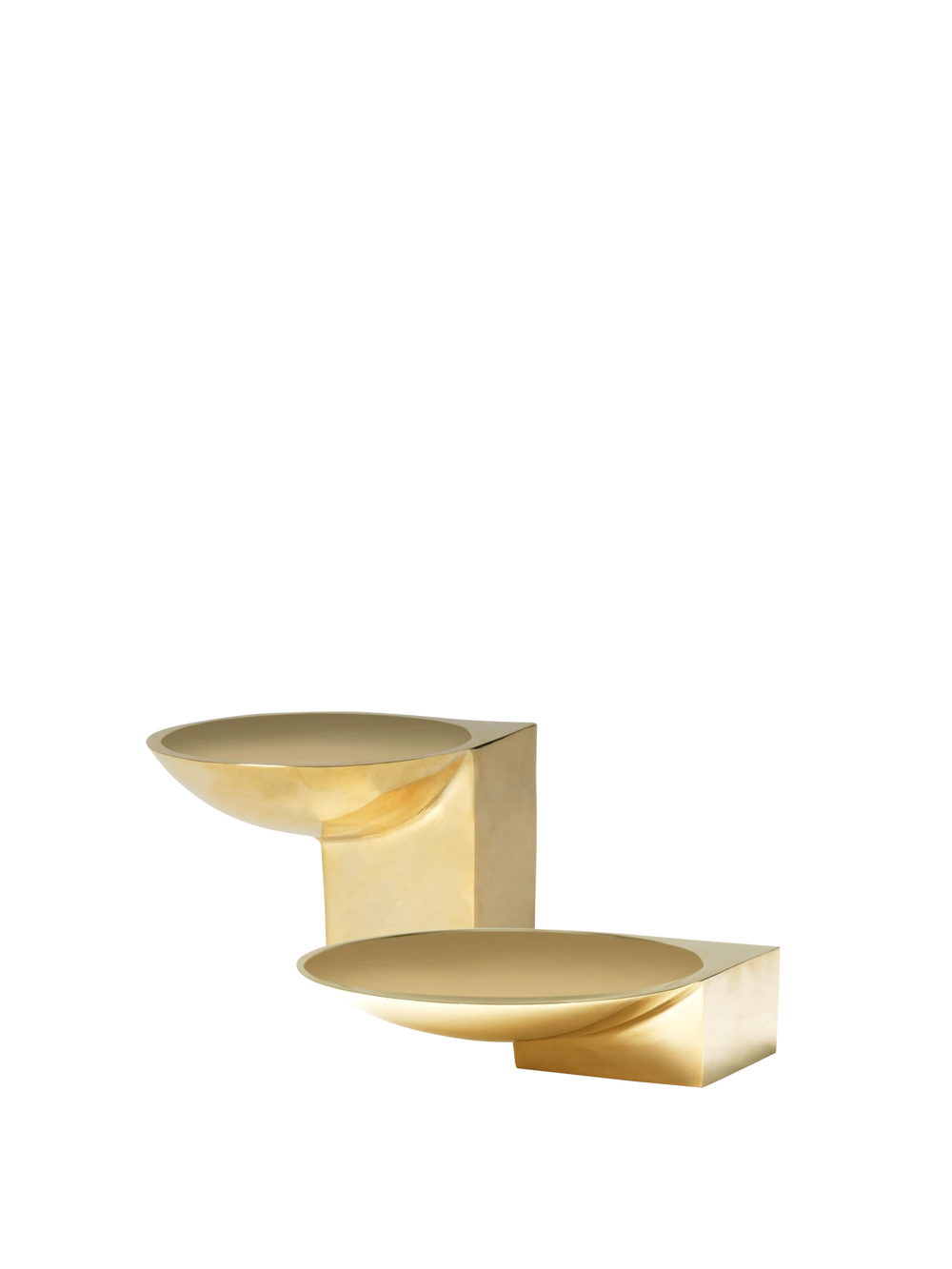 Santany Bowl Ø9.5 & Ø14 Gift Set - Brass