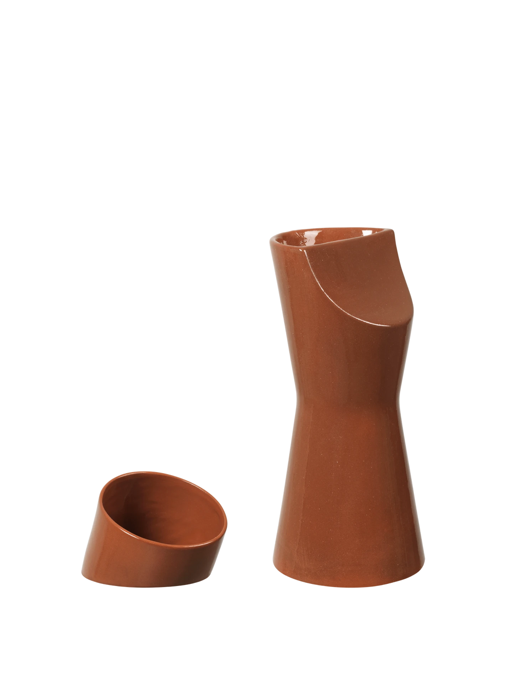 Sola Jug & Salt Pig Gift Set - Terracotta