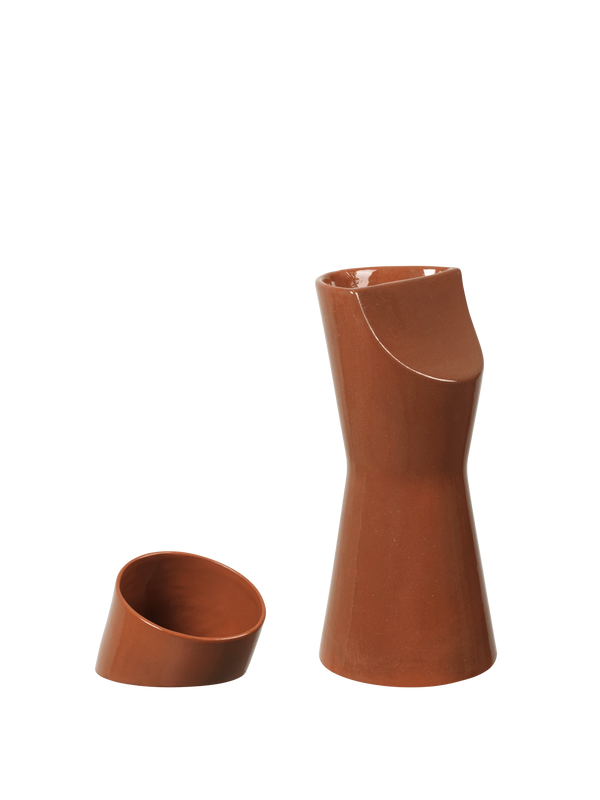 Sola Jug & Salt Pig Gift Set - Terracotta