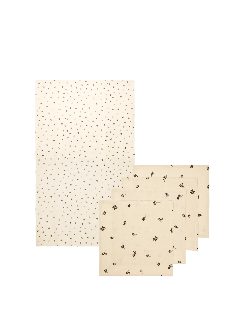 Baies Tablecloth & Napkins - Set of 4 - Gift Set