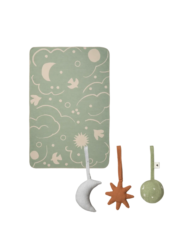 Skye Blanket & Baby Toys Gift Set