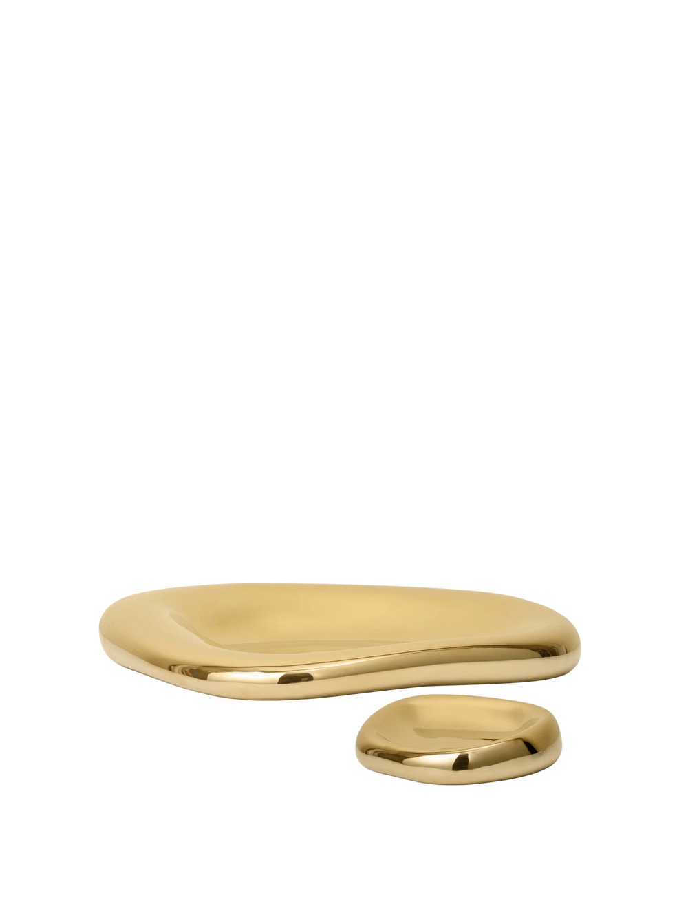 Bellure Centrepiece & Bowl Gift Set - Brass Finish