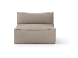 Catena Sofa Center L100 in cotton linen, Natural