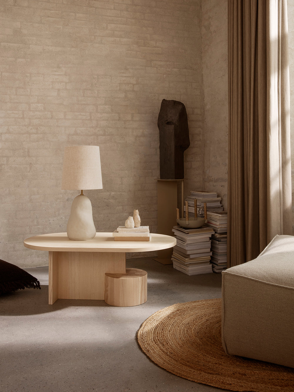 Furnish the Living room with the stylish Insert Coffee Table by Ferm Living