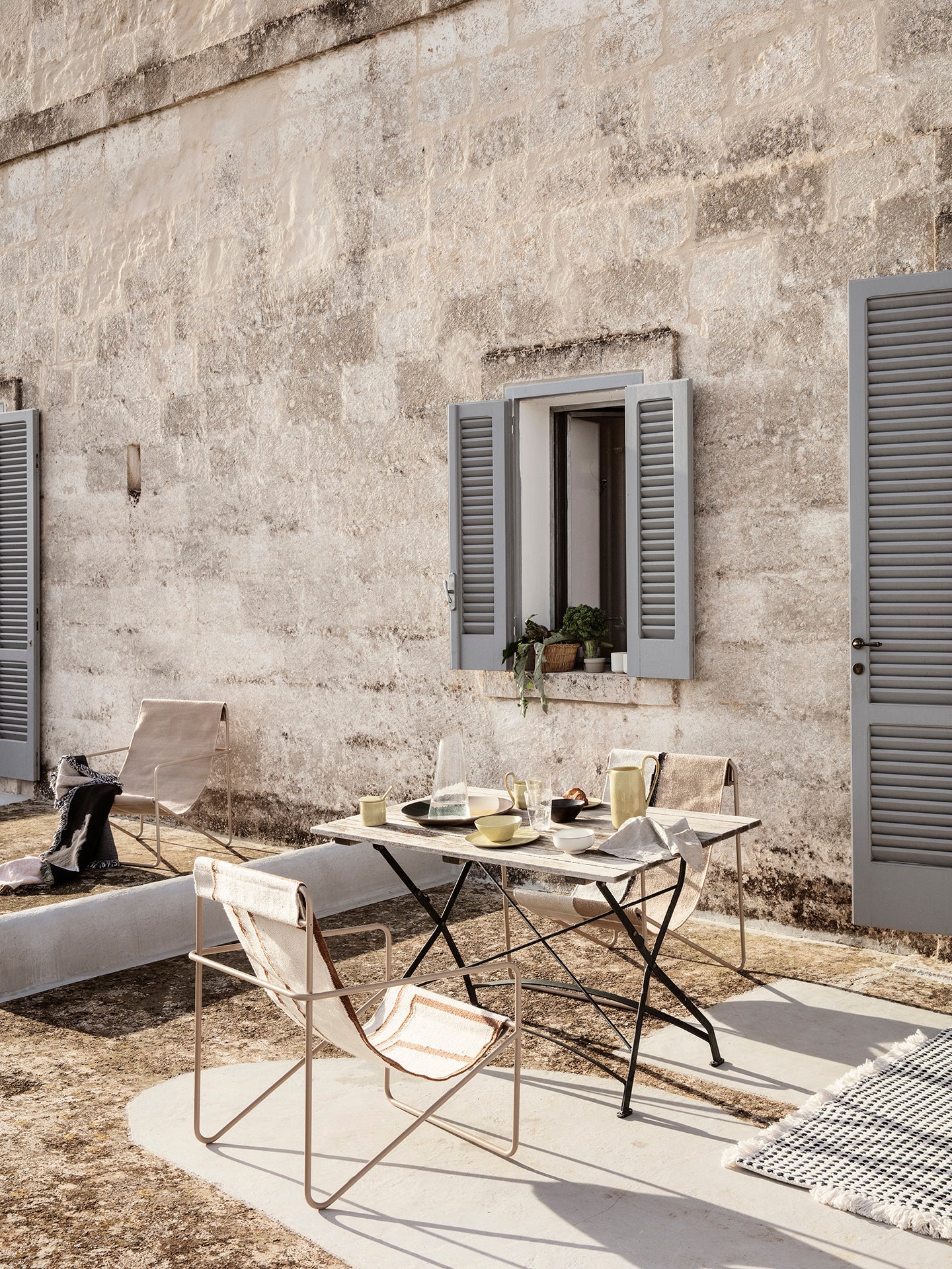 Desert Lounge Chair - Cashmere/Soil by Ferm Living