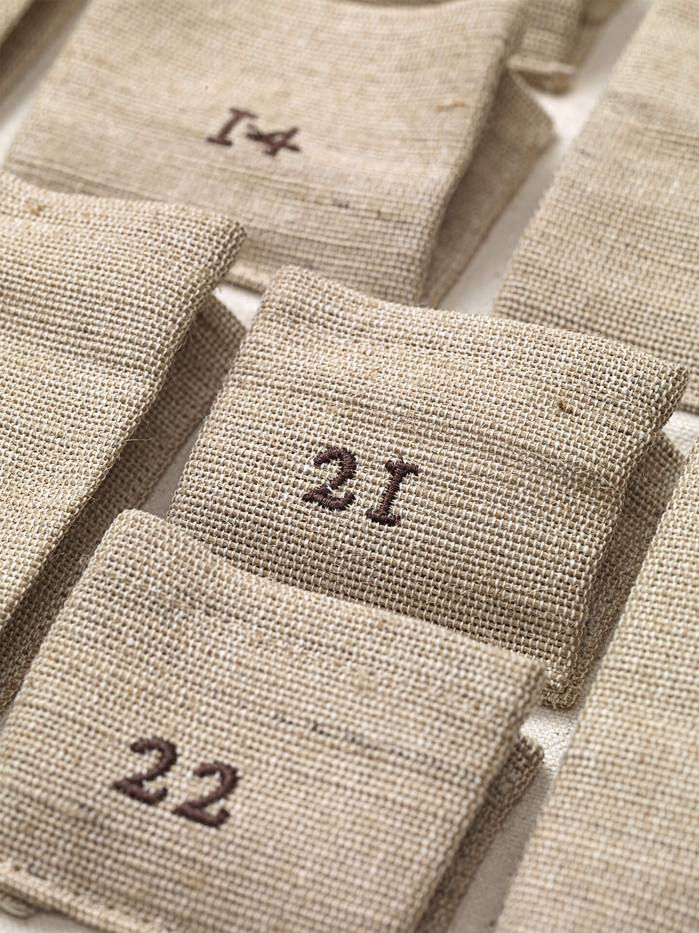 Pine Christmas Calendar - Mini - Natural | Ferm Living